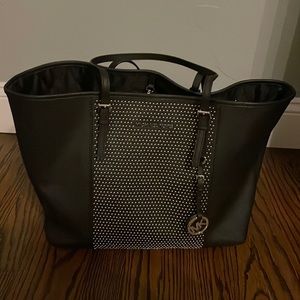 Michael Kors medium leather travel tote